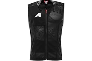 ‎ALPINA ALPINA PROSHIELD Men - Rückenprotektor für Männer, Atmungsaktiv & Anpassbar, Schutzweste für Ski- & Wintersport, Schwarz