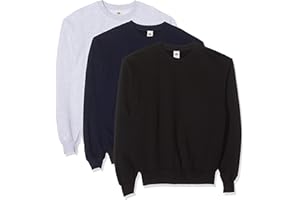 Fruit of the Loom - Classic Set In Sweat, Felpa Uomo