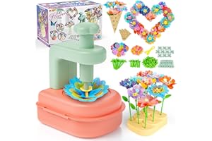 Jofuni Blumenpresse Kinder, Geschenk Mädchen 5 6 7 8 Jahre Gepresste Blumen zum Basteln, Basteln 8 Jahre Blumen Bastelset für Mädchen, Spielzeug ab 5 Jahre Kinder