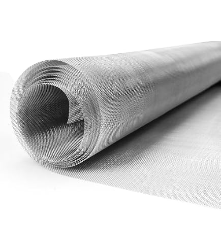 Grille Métallique Acier Inoxydable 304 Maille Fine 30cmx5m - Protection Volière, Ventilation Et Anti-rongeurs