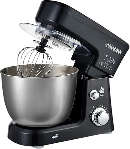 Adler Küchenmaschine, 1000 Watt, 4 Liter Schüssel