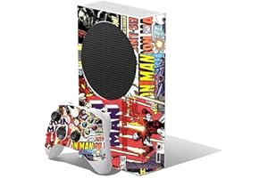 THE STICKER STUDIO LTD Comics Custom Vinyl Skins for Xbox Series S, Wrap Decal Cover Stickers for Xbox Series S Console Controller (Comics)