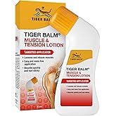 Tiger Balm Muscle & Tension Lotion (80ml), with No Mess Applicator, for Muscle Tension, Loosens & Relaxes Muscles
