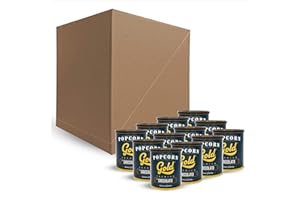 Fun Food Italia Popcorn Gold Premium Gusto Cioccolato - senza glutine - confezione risparmio da 12 barattoli da 60 g cad