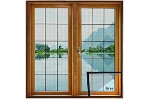 Lifekrafts UPGRADED and STITCHED Premium Quality Fiberglass 120 GSM Insect Window Mosquito Net with Strong Self Adhesive Hook