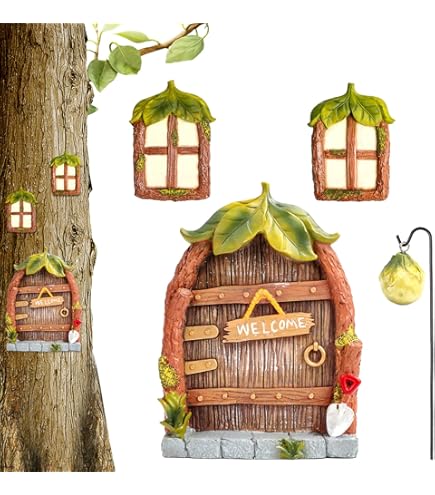 4 Stuks Elfenfiguren - Feeënverjaardagsdecoratie - Miniatuurfeeën voor