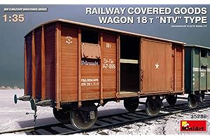 MiniArt 35288 Kit de modélisation Railway Covered Goods Wagon 18 t NTV TY