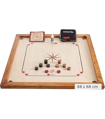 Achat Jeu Complet De Pierres De Carrom GICO De La Manufacture De Carrom - Foto 2