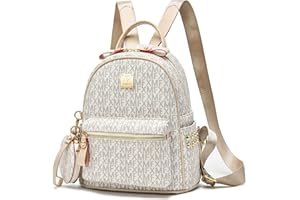 shepretty Zaino piccolo da donna Zaino Donna Borsa pelle Impermeabile casual borsetta
