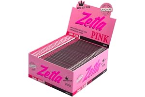 Zetla Pink Slim - Rullande papper - 50 paket