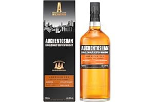 Auchentoshan American Oak | Scotch | Lowland | Single Malt Whisky | Smooth and Vanilla | Oak Cask Matured | 40 Percent ABV | 70 cl