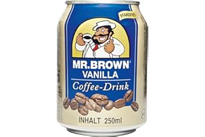 ‎MR. BROWN Mr. Brown Vanillearoma Kaffee-Drink, 24 x 250ml