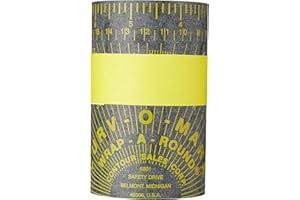 Jackson Safety 14763 Règle Curv-O-Mark Wrap-A-Round, Moyenne, Grise, Diamètre du tuyau: 3" to 6"