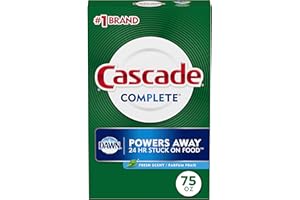 Cascade Complete Powder Allin1 Dishwasher Detergent, Fresh, 75 oz