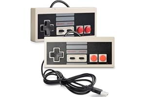 miadore 2X contrôleurs de Jeu USB Manette de Jeu pour Windows PC/Mac/Raspberry Pi3 / émulateur RetroPie NES