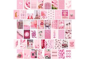 jiuzcare Set de Cartes Postales 50 pièces Carte Postale Sans Texte Vœux vierges Decorative Postales Vintages avec Différents Motifs Cadeau D'amour D'amitié Vie Motivation D'anniversaire, M9042