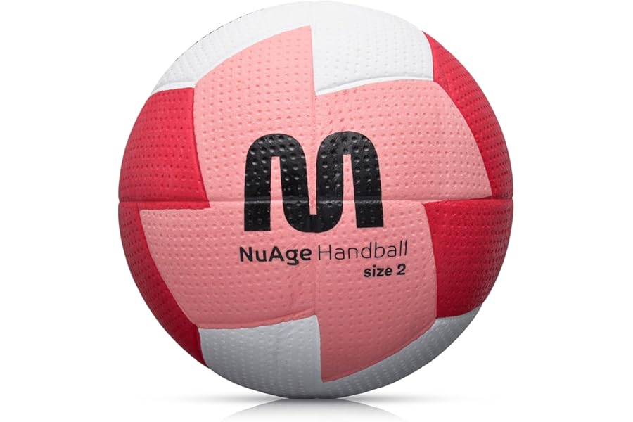 meteor Handball Ball – Training Handball for Kids, Boys, Girls, Teenagers and Women – 24-Panel Foam Rubber Design for Superior Grip Soft Ball with Non-Slip Surface