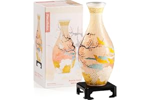 PieceRelax 3D Pussel Blomvas - Spring Symphony [S1040], med 160 Högkvalitativa Plastpusselbitar, en Fantastisk Presentidé för