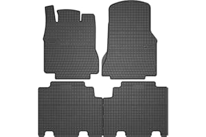 M MOTOS Tappetini in gomma per auto adatto per Mercedes A Classe V168 2001-2004 Migliorare il comfort di viaggio con il tappetino antiscivolo per auto- Tappetini per auto per tutte le stagioni, protez