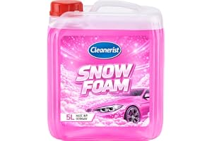 Cleanerist | Snow Foam Pink 5 l koncentrat – extremt tjockt rengöringsskum för skum och skumlans – bilschampo, förtvätt och b