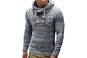 Leif Nelson Pull Tricoté Cardigan Homme