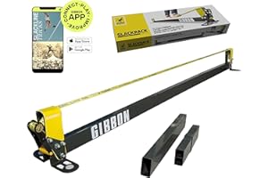 Gibbon Slacklines Slackrack Classic Slackline, Unisex, Negro, M
