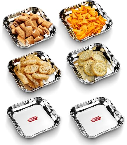 Buy Twin Birds Aura 7 PCS Lunch Set - (Plate 12-inch - 1 NO