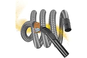 SAFE 'N CLEAN Tubo di aspirazione compatibile con aspirapolvere Kärcher AD2 AD3 AD4, resistente al calore con rete a spirale, in alternativa all'originale 4.440-046.3