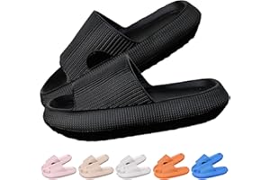 UoYeet Cloud Slippers Women Men Sliders Light and Soft Flip Flop for Outdoor and Indoor, Unisex Cozisliders for Teenagers and Adult