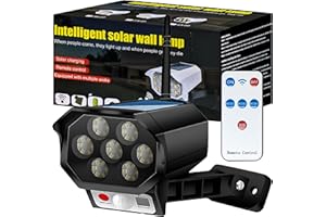 Retoo Dummy kamera z lampą solarną na zewnątrz z lampą solarną LED do ogrodu, kamera monitorująca do użytku na zewnątrz, zasilana energią słoneczną, uchwyt ścienny, panel słoneczny, atrapa kamery