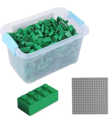 Simba Blox 1000 Bloques De Construcción Verdes: Creatividad Ilimitada Para Pequeños Genios Desde 3 Años