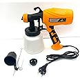 ANMSALES 400 Watts VPSG1008 Electric Spray Gun for Colors Cake Spray Chocolate Hobby Low Noise. 800ml Cup Yellow