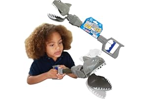 Pincher Pals - Hai von Deluxebase. Extra großes Greifzangen Spielzeug für Kinder. Spaßiges Greifzangenspielzeug, das perfekte Ozean Geschenk!