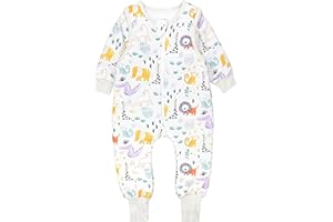TupTam Saco de Dormir Bebé – Saco Dormir Bebé con Piernas, 2.5 TOG, Algodón OEKO-TEX
