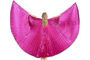 MUNAFIE Flügel Halloween Kostüm für Mädchen und Jungen Feenflügel Isis Wings Flügel Kostüm für Karneval Cosplay Party