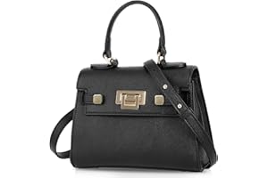 HiTotes Satchel Bag Top Handle Handbag for Women Small Crossbody Bag Ladies Designer Purse with Adjustable and Detachable Strap