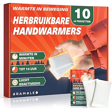 Handwarmers 24 stuks (12 paar) voor o.a. fietsen, wandelen, skiën, vissen of om buiten