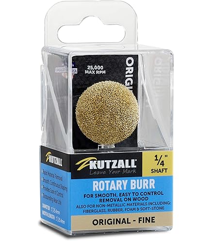 Fresa A Punta Tonda Carburo Tungsteno - Albero 1/4" Per Legno E Plastiche - Foto 3