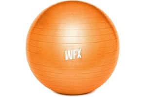#DoYourFitness® x World Fitness WFX Ballon de Gymnastique »Orion« avec Pompe/Ballon de Fitness Robuste et écologique/idéal pour la Gymnastique, Le Yoga & Le Fitness/Taille : 55 cm/différents Couleurs