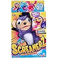 Simba SCREAMERZ Mischief Monkey 30cm Interactive soft plush toy suitable age 5 and over, Purple