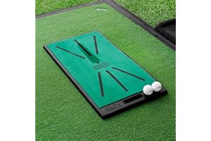 FORB Divot Board Golf Swing Mat – Real-Time Swing Path Trainer for Golfers | Portable Golf Training Aid for Home, Garden, or Range Practice | Durable, Non-Slip Base | Suitable for All Skill Levels