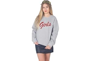 SANFRAN CLOTHING Sanfran - Girls Retro Friends 90's Sports Jumper Sweater