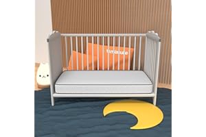 ‎MIASUITE miasuite i sogni italiani Matratze für Wiege 60x130 Höhe 14 cm - Medizinprodukt, Hypoallergen | Primavera