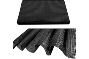 TOPBELIEF Sottotappeto Antiscivolo, 120 x 200 cm Protezione Antiscivolo Per Tappeti, Rete Antiscivolo Per Tappeti, PVC Tappetino Antiscivolo Multiuso Tagliabile, Per Moquette Cassetti Ripiani Materasso Divano