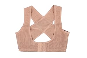 ZYYINI Korekcja postawy, prosty uchwyt pleców, pas korekcyjny Podparcie pleców Wersja paska na plecy Trener postawy Dorosły Unisex Oddychający korektor postawy Brace Wsparcie klatki piersiowej Pas korygujący garb (L)