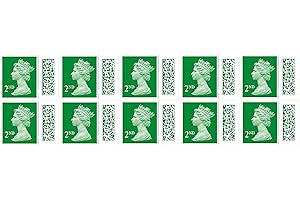10 x 2nd Class Stamps - Royal Mail Mint Postage Stamps Booklet