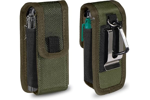 KENOBEE Multitool mantel EDC påse, praktisk midjeväska | Multianvändning bältesklämma verktygshållare väska för Leatherman Wave Plus Wingman överspänningsarmeringsstång