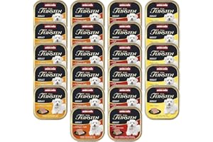 animonda Vom Feinsten Adult Feinschmecker Vielfalt (22 x 150 g), Hundenassfutter für ausgewachsene Hunde, Nassfutter für Hunde mit fein-stückigen Pasteten, Hundefutter ohne Getreide