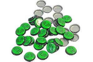 GOLDBEARUK Beer Bottle Tops for Craft Beer Crown Caps Craft Beer (50)