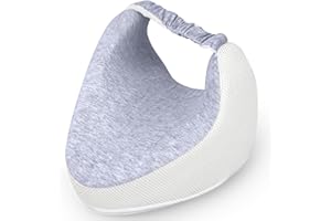 SEPSCO Almohada Piernas Dormir Lado, Cojin Ergoflex Rodillas Entre Viscoelastica Alineadora Ortopédica Almohada Ergonómica Con Ajustable Correas para Embarazadas Alivia Dolor de Espalda Cadera Ciatica